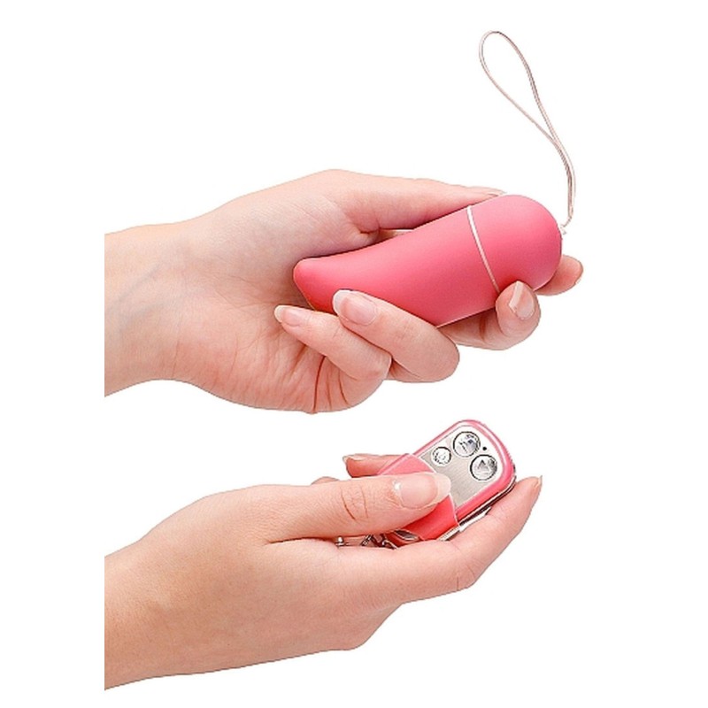 Wireless Vibrating G-Spot Egg - Big - Pink